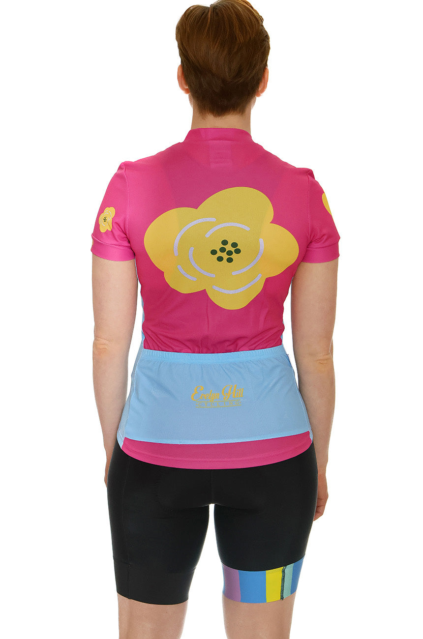 Happy Flowers Short Sleeve Jersey