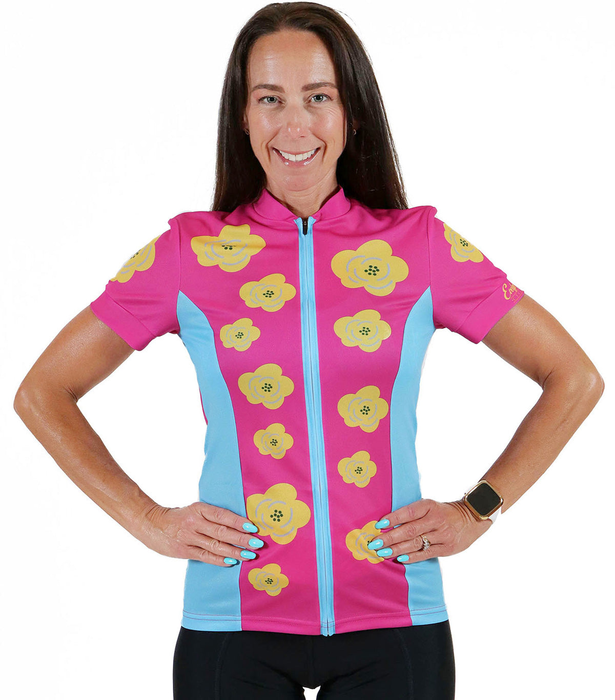 Happy Flowers Short Sleeve Jersey