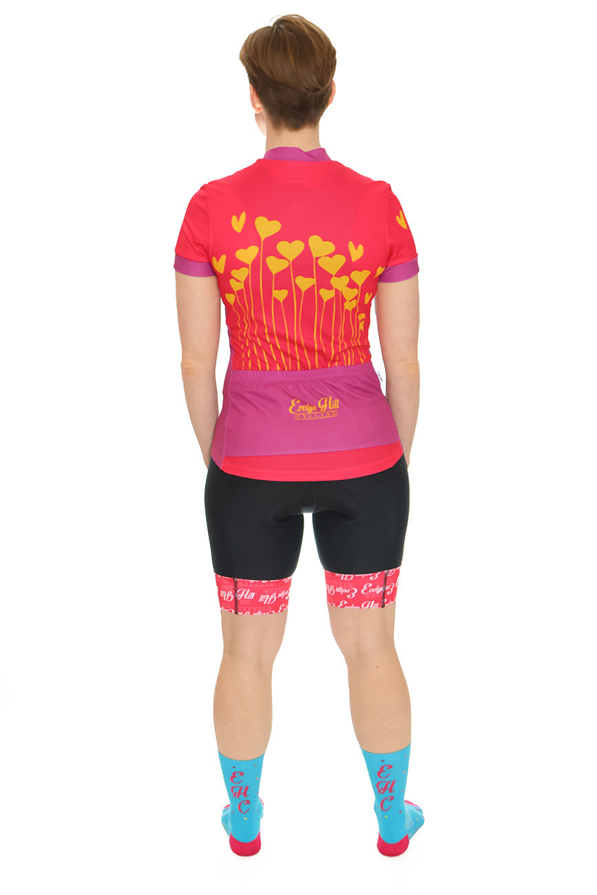 Heart Bouquet Short Sleeve Jersey