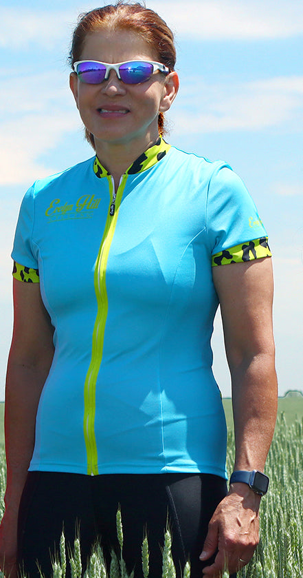 Animal Print Short Sleeve Jersey