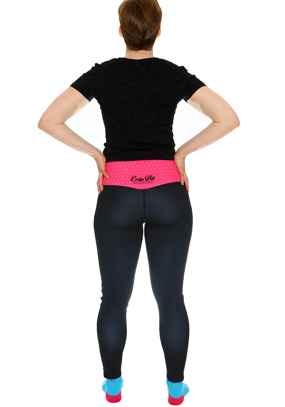 Black N Berry Leggins