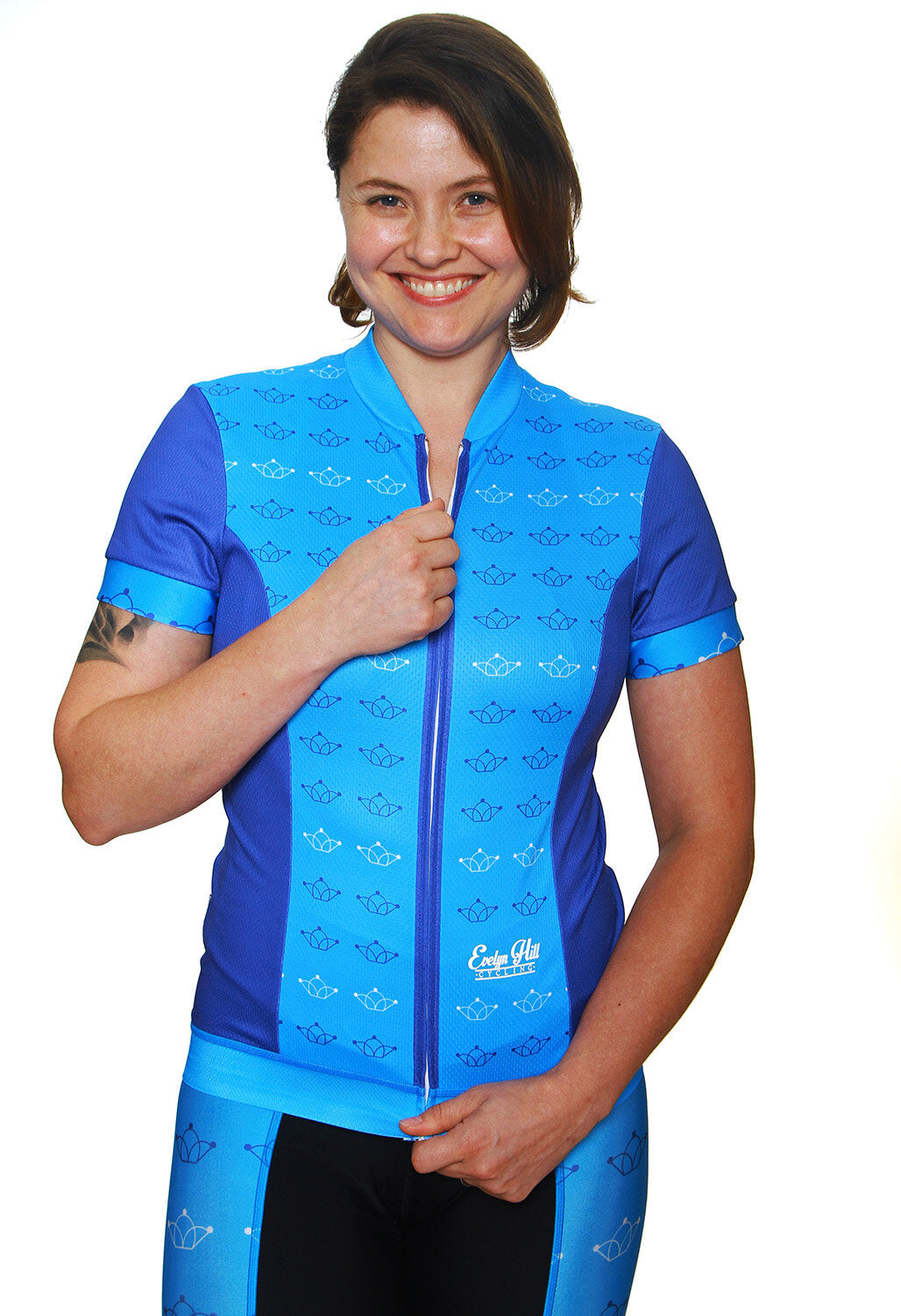 Blue Crown Short Sleeve Jersey