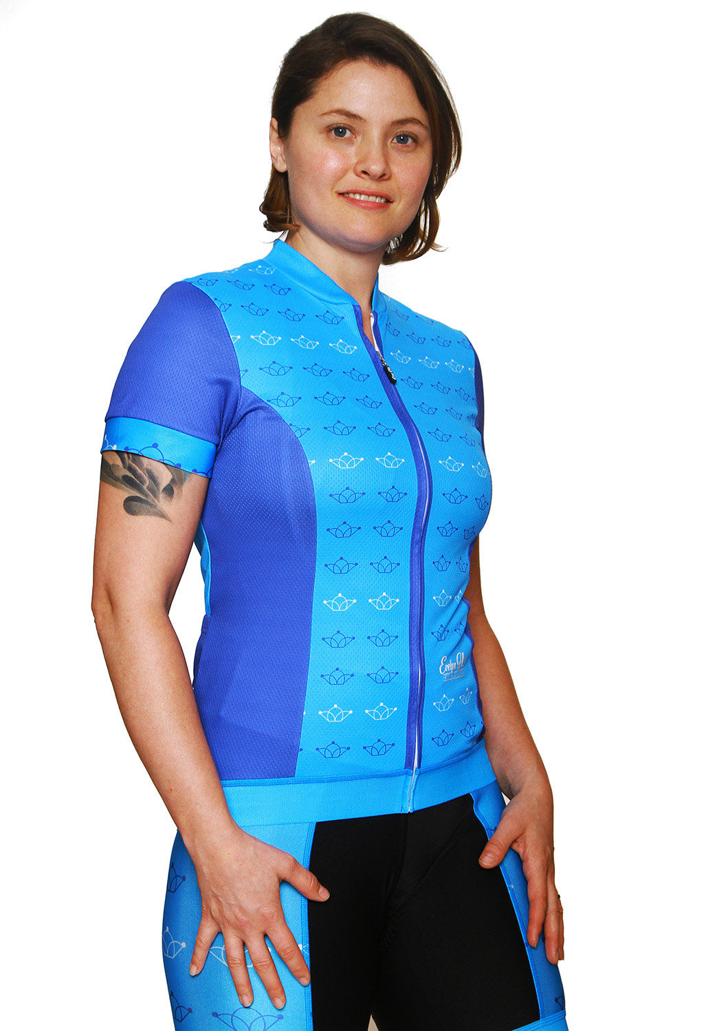 Blue Crown Short Sleeve Jersey