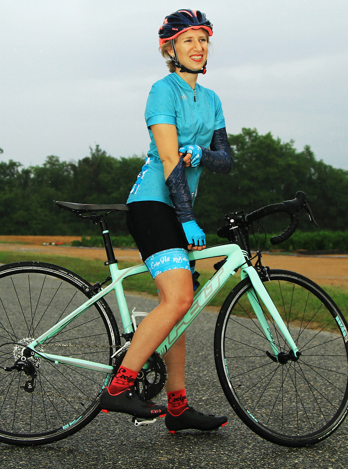 Blue Kitties Short Sleeve Jersey