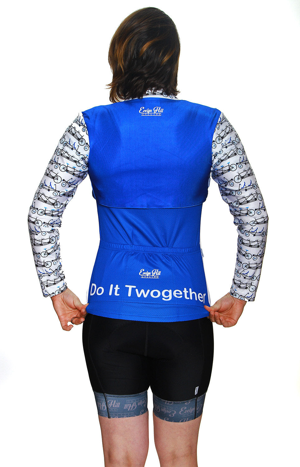 Blue Tandem Short Sleeve Jersey