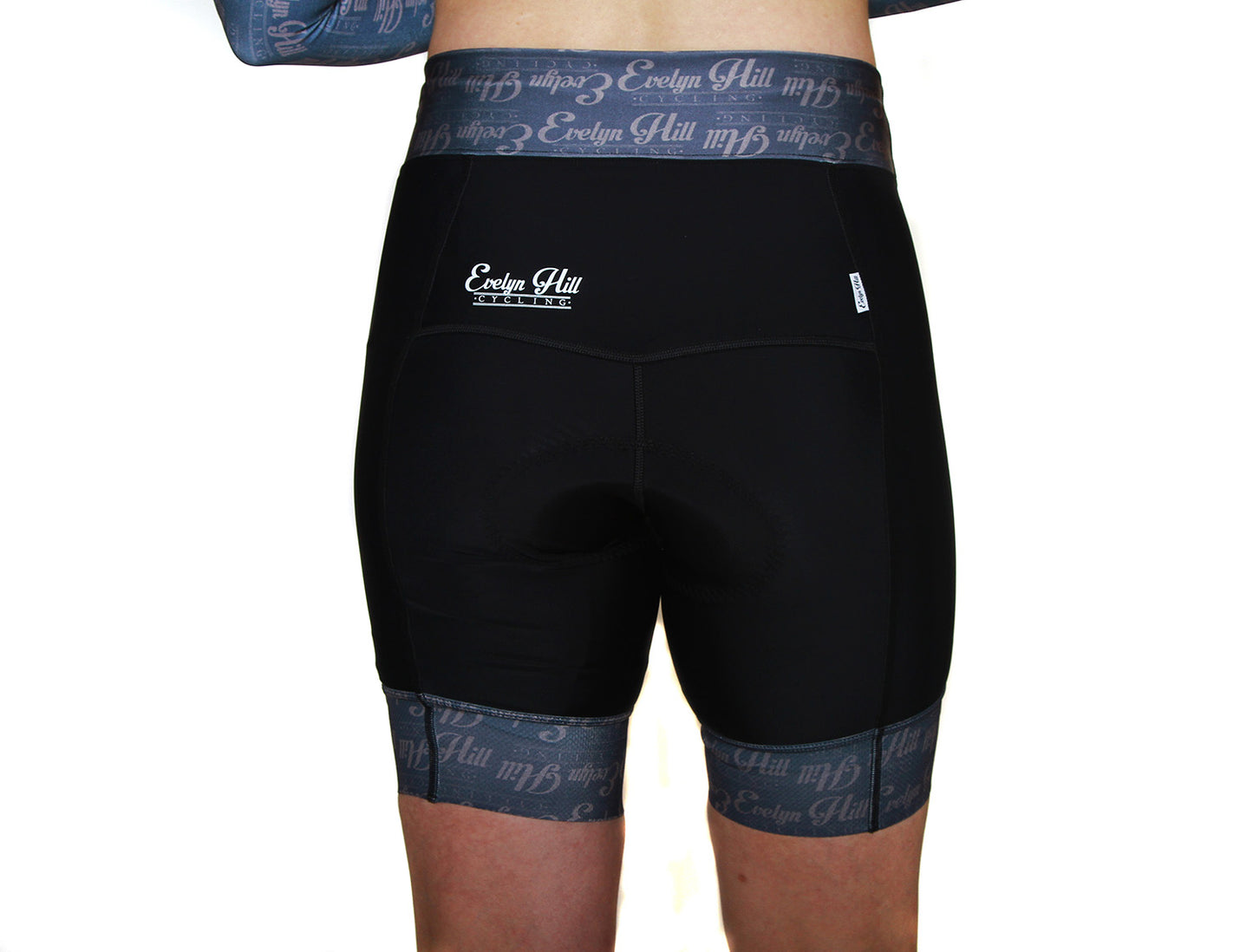 Grey Banded Shorts