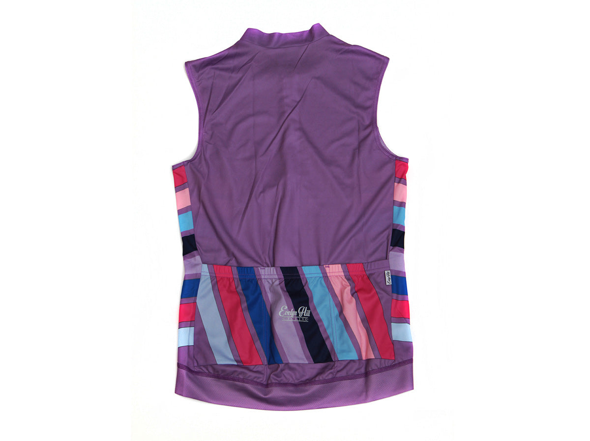 Lavender Stripe Sleeveless Jersey