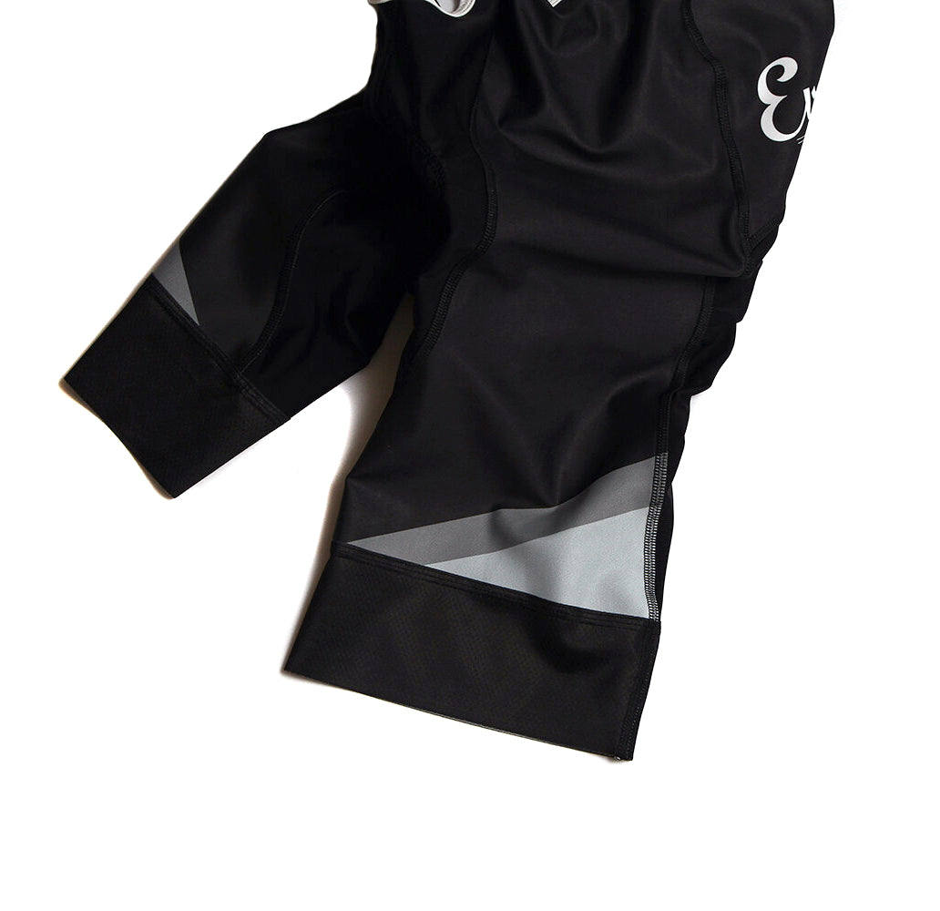 Men's Black with Grey Bibs