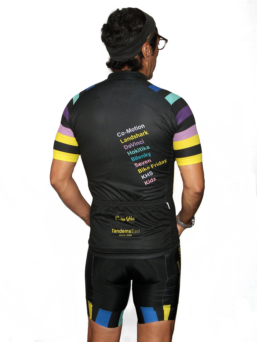 Men's Tandems East Striped Bibs