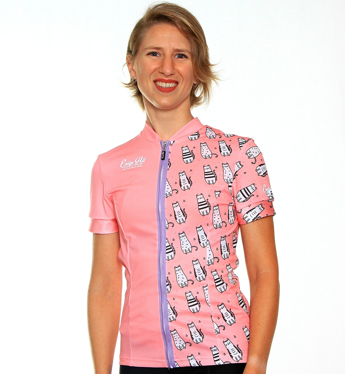 Pink Kitties Short Sleeve Jersey