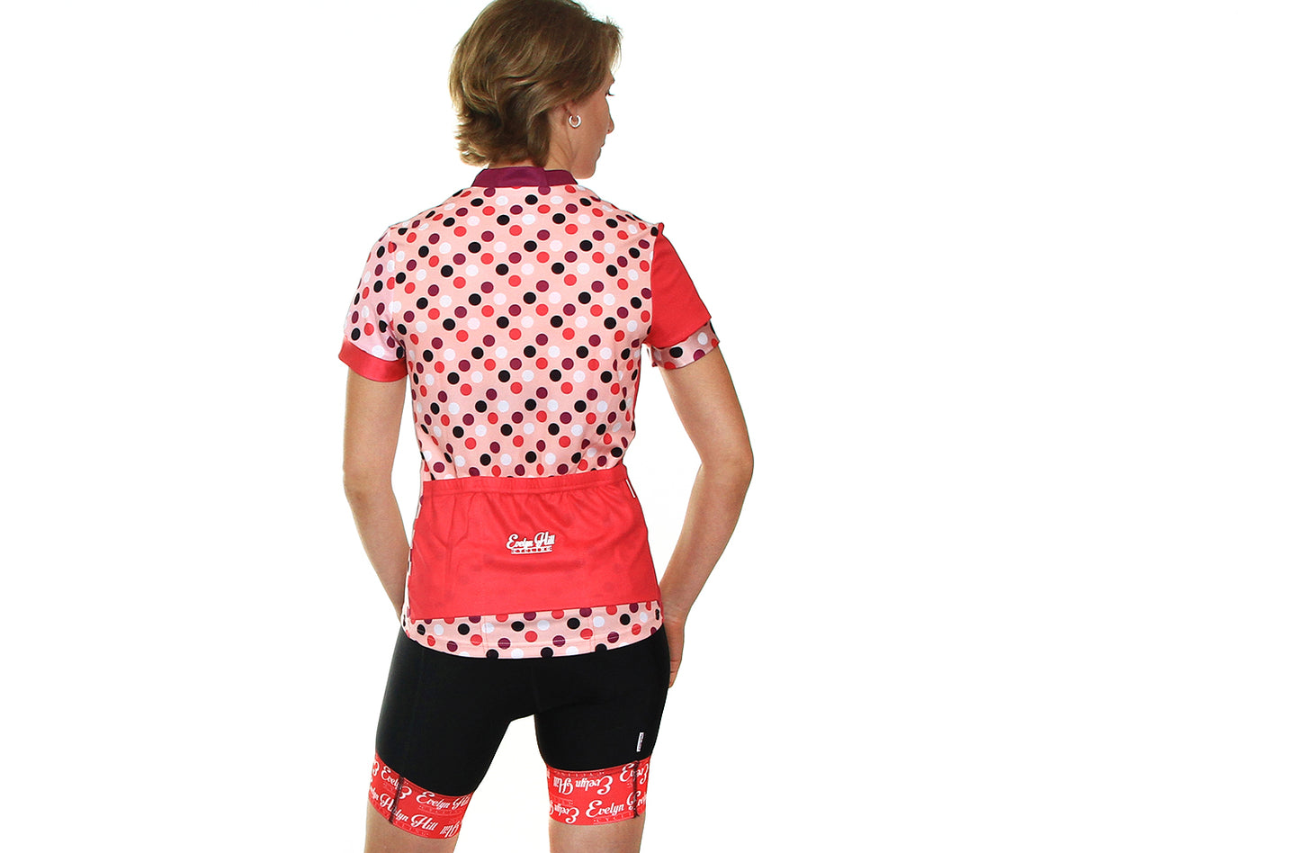 Pink Polka Dot Short Sleeve Jersey
