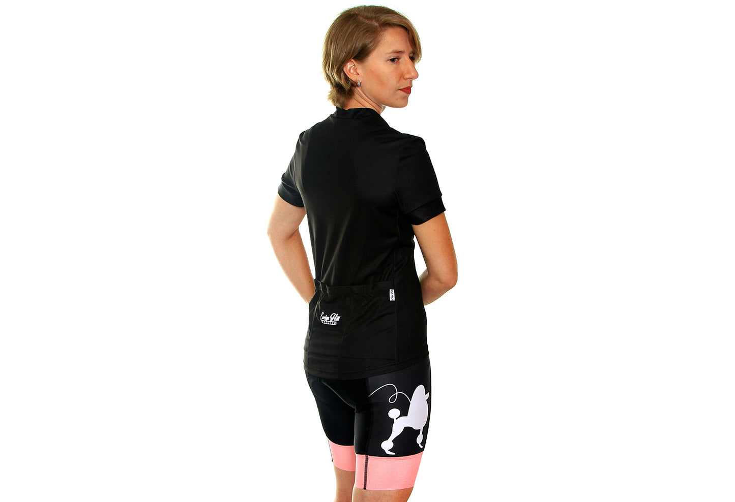 Black Poodle Short Sleeve Jersey