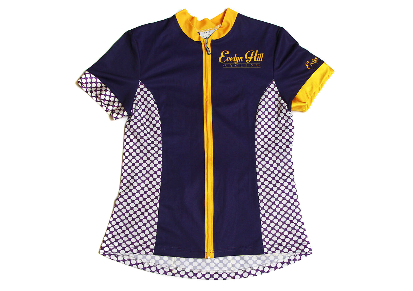 Purple Retro Short Sleeve Jersey
