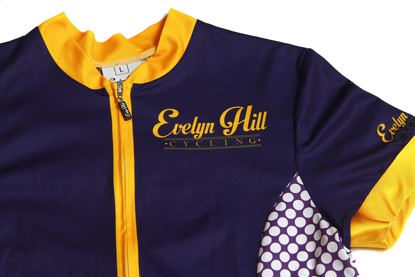 Purple Retro Short Sleeve Jersey