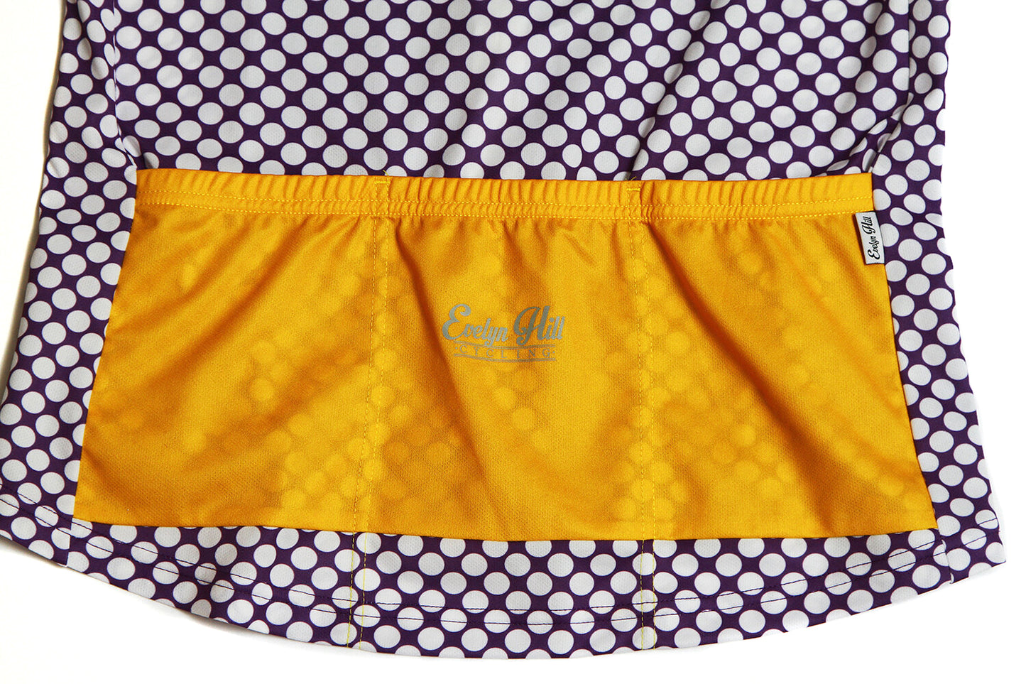 Purple Retro Short Sleeve Jersey