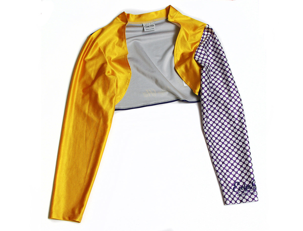 Purple Retro Bolero