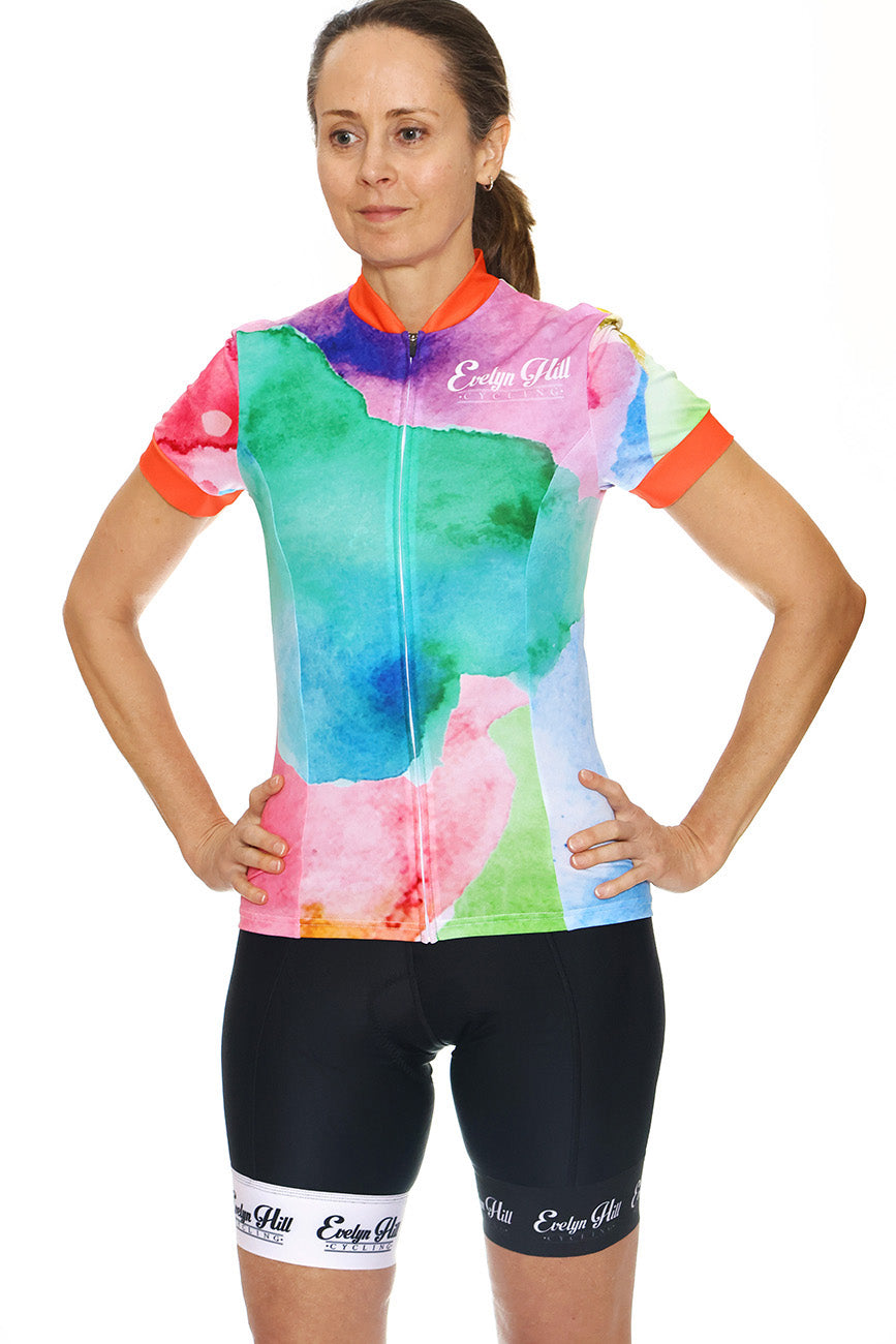 Watercolors Short Sleeve Jersey