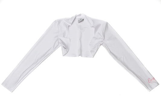 Solid White Bolero