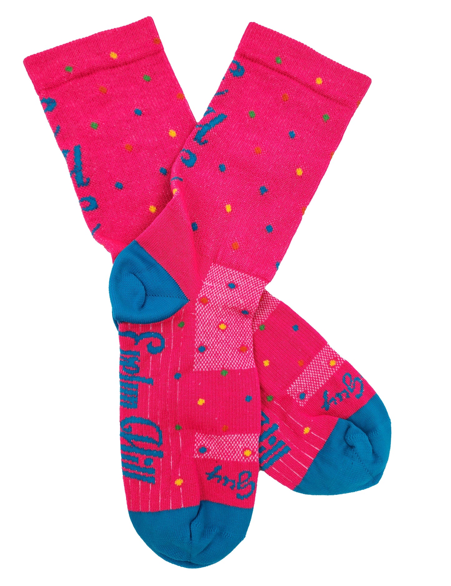 Pink Confetti Socks