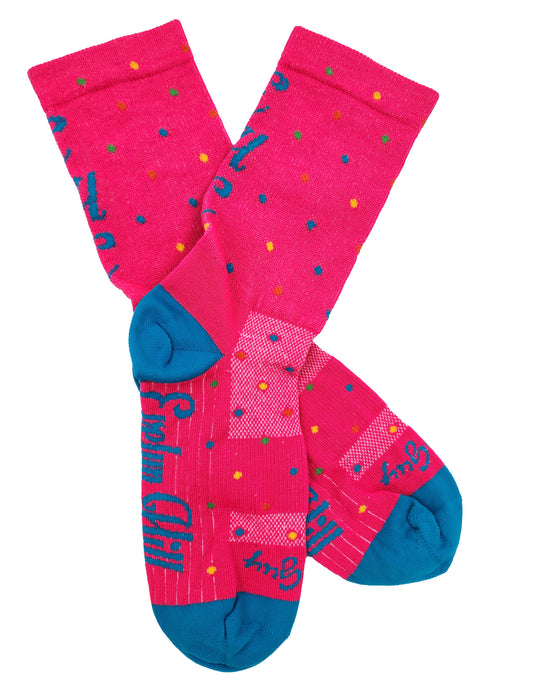 Pink Confetti Socks