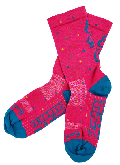 Pink Confetti Socks
