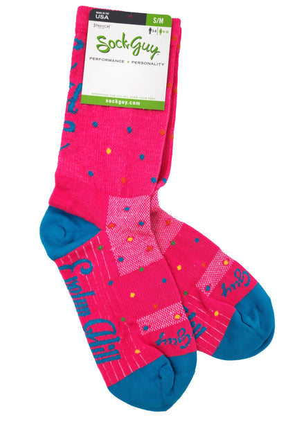 Pink Confetti Socks