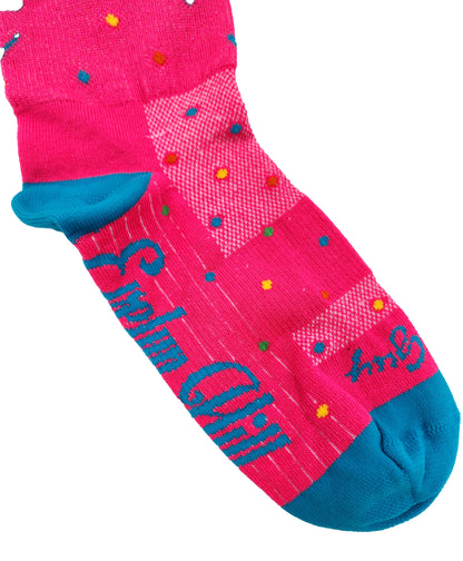 Pink Confetti Socks
